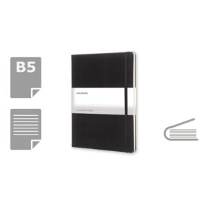 MOLESKINE Notatnik ok. B5 - czarny