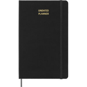 Kalendarz MOLESKINE UNDATED - czarny