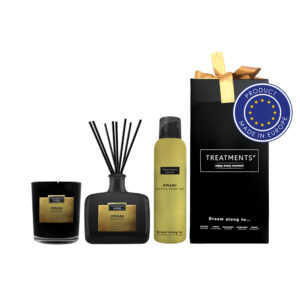Zestaw prezentowy Home & Body DeLuxe TREATMENTS - żółty
