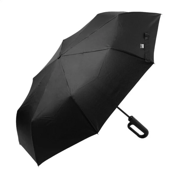 Carabell parasol RPET - czarny / AP808421-10