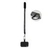 CuffStand Opaska na nadgarstek z uchwytem na telefon komórkowy RPET - czarny / AP800804-10