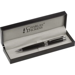 Długopis Charles Dickens® w pudełku - czarny