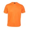 Ekle koszulka sportowa/t-shirt - pomarańczowy fluorescencyjny, M