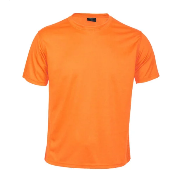 Ekle koszulka sportowa/t-shirt - pomarańczowy fluorescencyjny, M