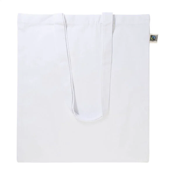 Fershop Hue torba na zakupy z bawełny Fairtrade - biały / AP800825-01