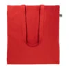 Fershop Hue torba na zakupy z bawełny Fairtrade - czerwony / AP800825-05