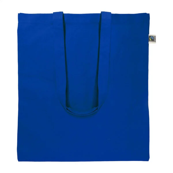 Fershop Hue torba na zakupy z bawełny Fairtrade - niebieski / AP800825-06