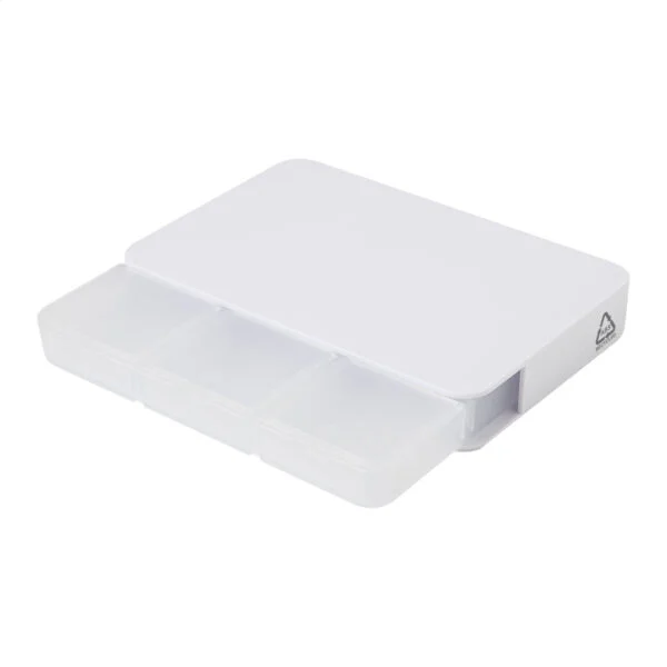 Hexpill pudełko na tabletki RABS - biały / AP800792-01