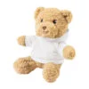 Hobear pluszowy miś RPET z bluzą - biały / AP800840-01
