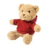 Hobear pluszowy miś RPET z bluzą - czerwony / AP800840-05