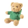 Hobear pluszowy miś RPET z bluzą - zielony / AP800840-07