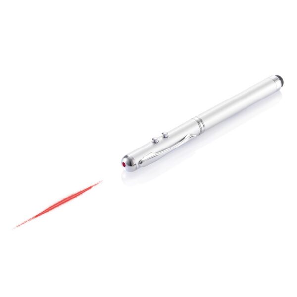 Długopis 4 w 1, touch pen, wskaźnik laserowy, latarka Długopis 4 w 1, touch pen, wskaźnik laserowy, latarka