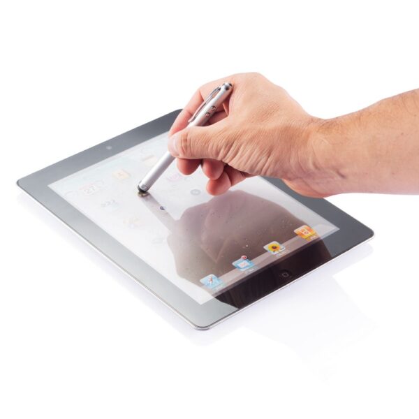 Długopis 4 w 1, touch pen, wskaźnik laserowy, latarka Długopis 4 w 1, touch pen, wskaźnik laserowy, latarka