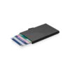 Etui na karty kredytowe C-Secure, ochrona RFID - czarny
