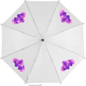 Parasol automatyczny - biały