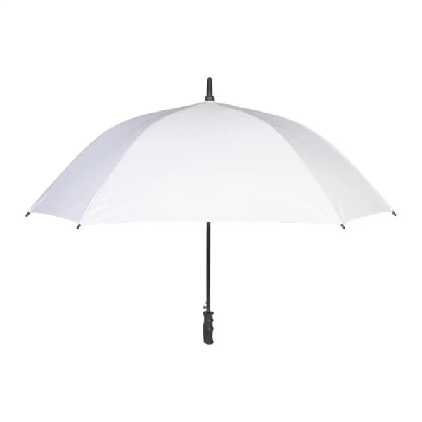 Quadstorm kwadratowy parasol RPET - biały